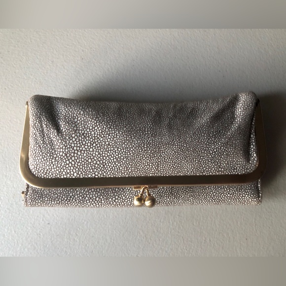 NEW VINTAGE HOBO GENUINE LEATHER CLUTCH WALLET